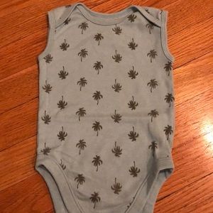 Old Navy short sleeve bodysuit 6-12 Months Lobster CLAWSOME Nwt